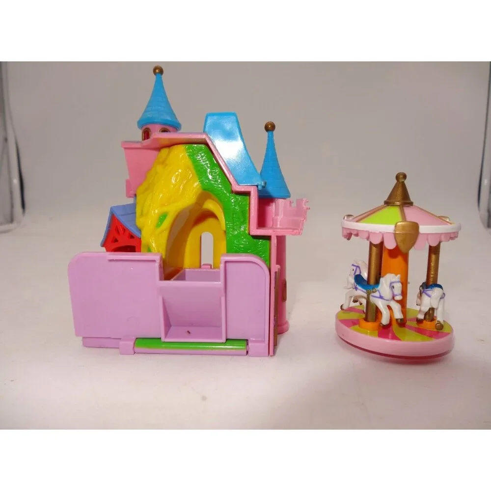Disney Carousel Magic‎ Kingdom Polly Pocket Bluebird and Castle Splash Mountain